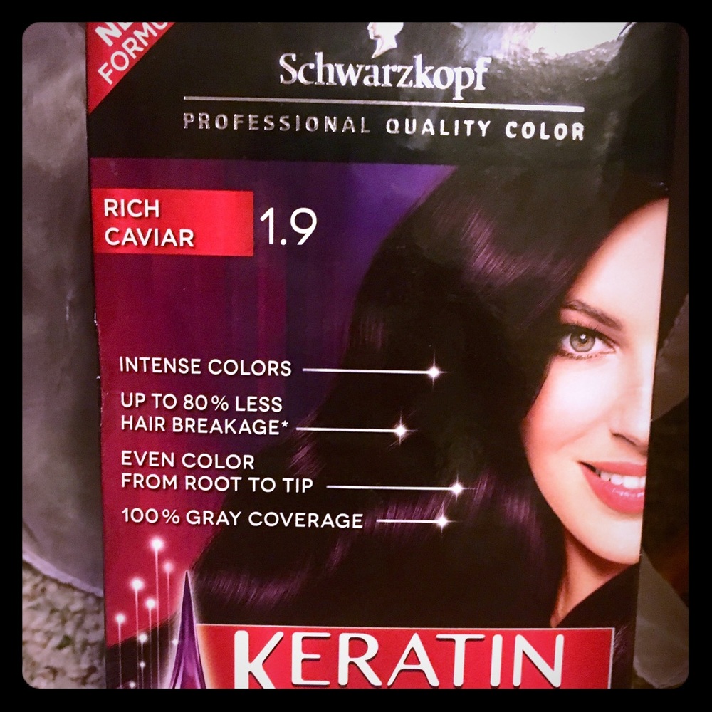 Rich Cavier Swarzkopf hair color dye BRAND NEW